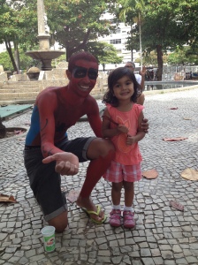 Bella and Spiderman