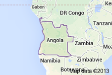 map of angola